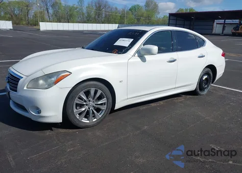 2014 Infiniti Q70 3.7 из США, поврежденный, VIN JN1BY1AP4EM260164